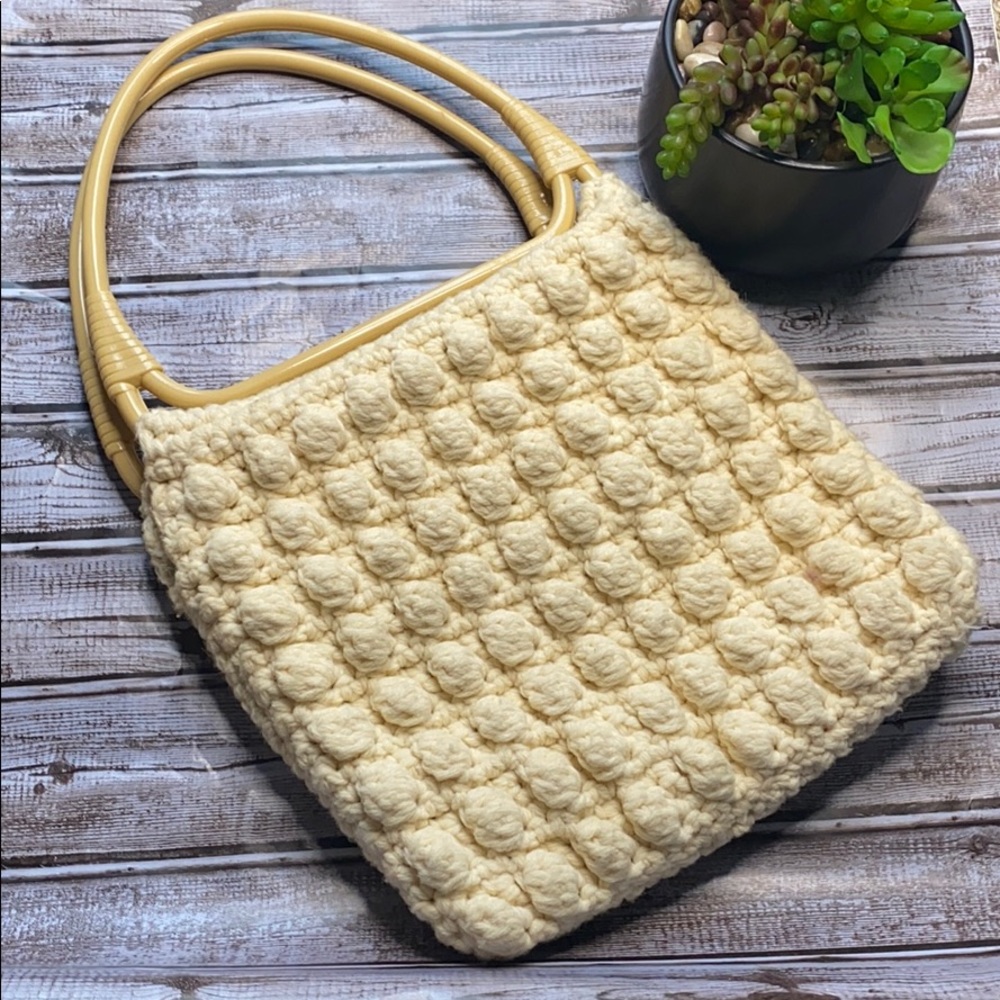 Vintage Boho Tan Purse
